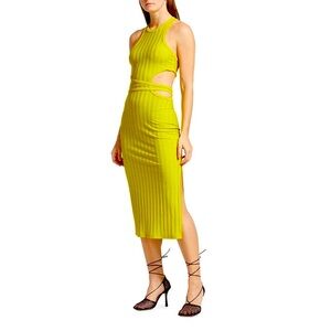 Jonathan Simkhai Sunny Yellow midi